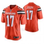 Camiseta NFL Game Hombre Cleveland Browns Greg Joseph Naranja
