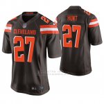 Camiseta NFL Game Hombre Cleveland Browns Kareem Hunt Marron
