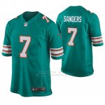 Camiseta NFL Game Hombre Dolphins Jason Sanders Throwback Verde