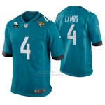 Camiseta NFL Game Hombre Jacksonville Jaguars Josh Lambo 25th Aniversario Typename Verde
