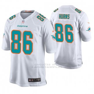 Camiseta NFL Game Hombre Miami Dolphins Allen Hurns Blanco