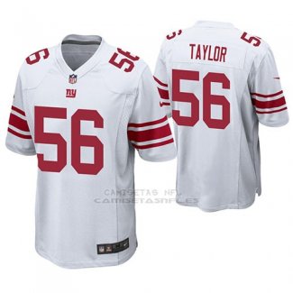 Camiseta NFL Game Hombre New York Giants Lawrence Taylor Blanco
