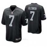 Camiseta NFL Game Hombre Oakland Raiders Mike Glennon Negro