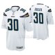 Camiseta NFL Game Hombre San Diego Chargers Austin Ekeler Blanco