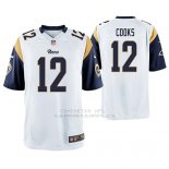 Camiseta NFL Game Hombre St Louis Rams Brandin Cooks Blanco