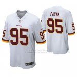 Camiseta NFL Game Hombre Washington Commanders Daron Payne Blanco