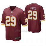Camiseta NFL Game Hombre Washington Commanders Derrius Guice Burgundy
