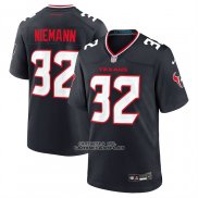 Camiseta NFL Game Houston Texans Nick Niemann Negro