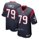 Camiseta NFL Game Houston Texans Roy Lopez Azul