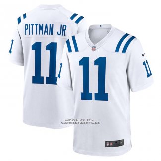Camiseta NFL Game Indianapolis Colts Michael Pittman Jr. Blanco