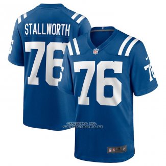 Camiseta NFL Game Indianapolis Colts Taylor Stallworth Azul