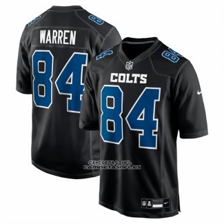 Camiseta NFL Game Indianapolis Colts Tyler Warren Negro