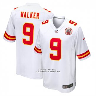 Camiseta NFL Game Kansas City Chiefs Kenneth Walker III Blanco