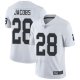 Camiseta NFL Game Las Vegas Raiders 28 Josh Jacobs Blanco