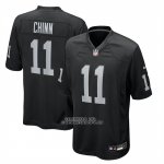 Camiseta NFL Game Las Vegas Raiders Jeremy Chinn Negro