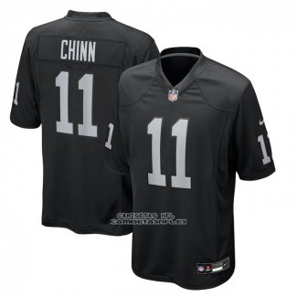 Camiseta NFL Game Las Vegas Raiders Jeremy Chinn Negro