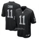 Camiseta NFL Game Las Vegas Raiders Jeremy Chinn Negro