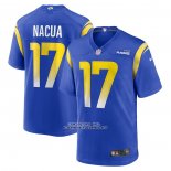 Camiseta NFL Game Los Angeles Rams Puka Nacua Primera Azul