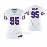 Camiseta NFL Game Mujer Bills Kyle Williams Throwback Blanco