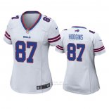 Camiseta NFL Game Mujer Buffalo Bills Isaiah Hodgins Blanco