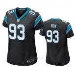 Camiseta NFL Game Mujer Carolina Panthers Bravvion Roy Negro