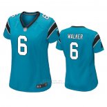 Camiseta NFL Game Mujer Carolina Panthers P.j. Walker Azul