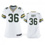 Camiseta NFL Game Mujer Green Bay Packers Vernon Scott Blanco