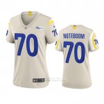 Camiseta NFL Game Mujer Los Angeles Rams Joseph Noteboom 2020 Marfil
