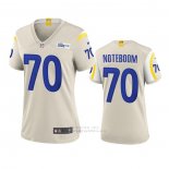 Camiseta NFL Game Mujer Los Angeles Rams Joseph Noteboom 2020 Marfil