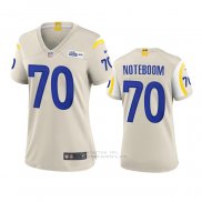 Camiseta NFL Game Mujer Los Angeles Rams Joseph Noteboom 2020 Marfil