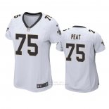Camiseta NFL Game Mujer New Orleans Saints Andrus Peat Blanco