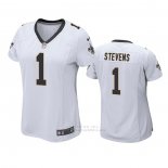 Camiseta NFL Game Mujer New Orleans Saints Tommy Stevens Blanco