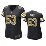 Camiseta NFL Game Mujer New Orleans Saints Zack Baun Alterno Negro