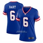Camiseta NFL Game Mujer New York Giants Jaxson Dart 2nd Alternate Classic Royal
