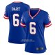 Camiseta NFL Game Mujer New York Giants Jaxson Dart 2nd Alternate Classic Royal