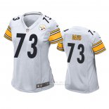 Camiseta NFL Game Mujer Pittsburgh Steelers Carlos Davis Blanco