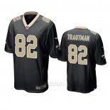 Camiseta NFL Game New Orleans Saints Adam Trautman Negro