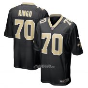 Camiseta NFL Game New Orleans Saints Christian Ringo Negro