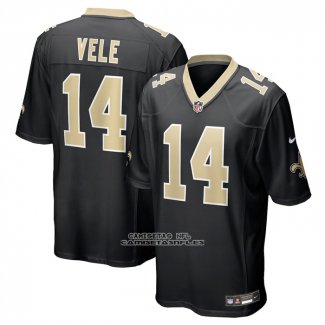 Camiseta NFL Game New Orleans Saints Devaughn Vele Negro