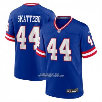 Camiseta NFL Game New York Giants Cam Skattebo Alterno 2 Legacy Royal
