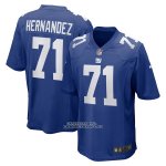 Camiseta NFL Game New York Giants Will Hernandez Azul