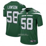 Camiseta NFL Game New York Jets Carl Lawson Verde