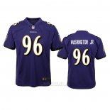 Camiseta NFL Game Nino Baltimore Ravens Broderick Washington Jr. Violeta