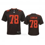 Camiseta NFL Game Nino Cleveland Browns Jack Conklin Alterno 2020 Marron