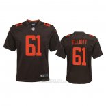 Camiseta NFL Game Nino Cleveland Browns Jordan Elliott Alterno 2020 Marron