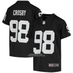 Camiseta NFL Game Nino Las Vegas Raiders Maxx Crosby 2020 Negro