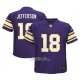Camiseta NFL Game Nino Minnesota Vikings Justin Jefferson Alterno Violeta