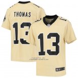 Camiseta NFL Game Nino New Orleans Saints Michael Thomas Inverted Oro
