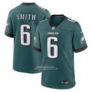 Camiseta NFL Game Philadelphia Eagles DeVonta Smith Verde1