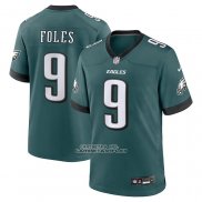 Camiseta NFL Game Philadelphia Eagles Nick Foles Retired Verde